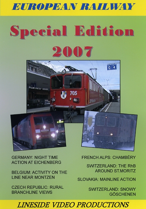 (Standard DVD) European Railway: Special Edition 2007