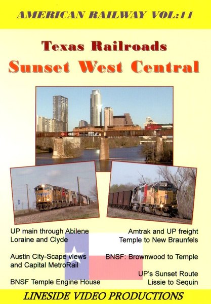 (Standard DVD) American Railway: Vol 11 Texas Railroads - Sunset West Central