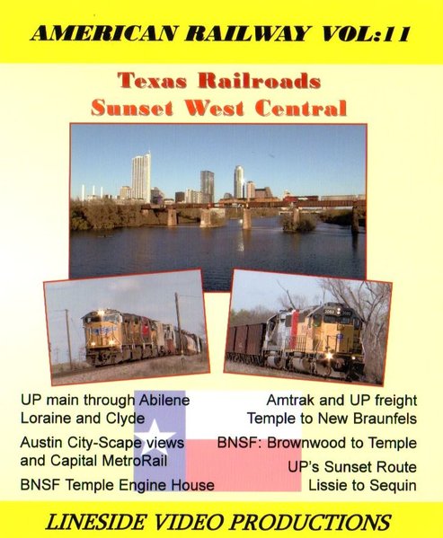 (HD Blu-Ray) American Railway: Vol 11 Texas Railroads - Sunset West Central
