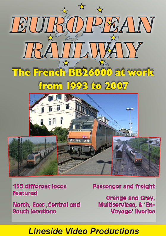 (Standard DVD x 2 Disc) The French BB26000 at work from 1993 to 2007