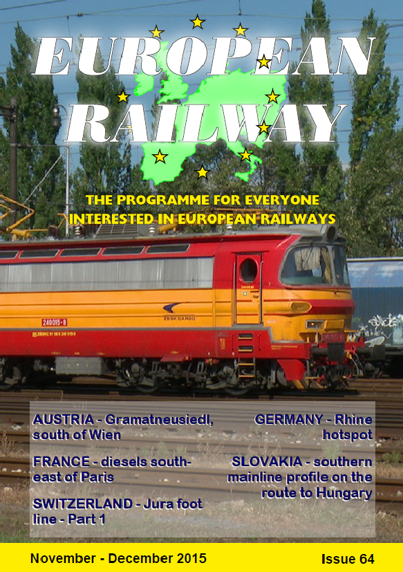(Standard DVD) European Railway: Issue 64 (November -December 2015)