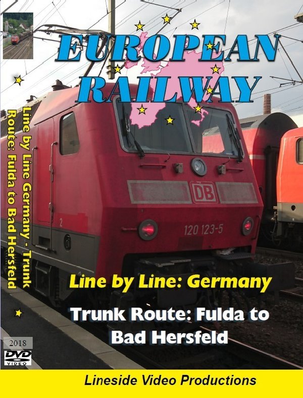 (Standard DVD) Line by Line: Germany - Fulda to Bad Hersfeld 2018