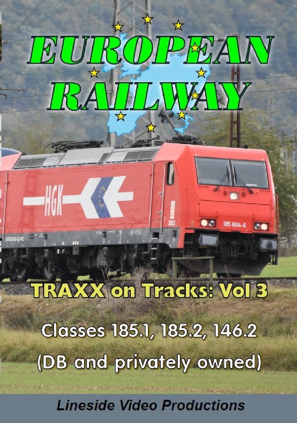 (Standard DVD) TRAXX on Tracks: Volume 3 - Class 185.1, 185.2 and 146.2