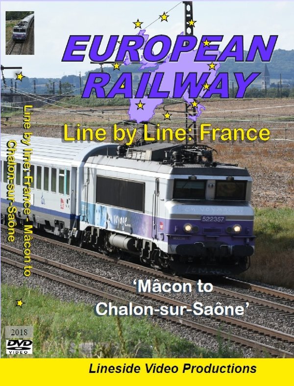 (Standard DVD) Line by Line: France - Macon to Chalon-sur-Soane 2018