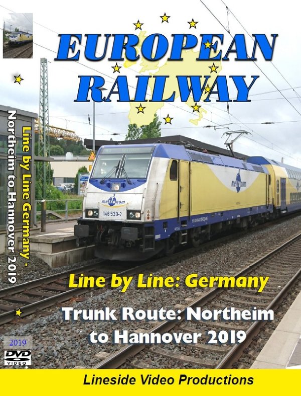 (Standard DVD) Line by Line - Germany: Northeim to Hannover 2019