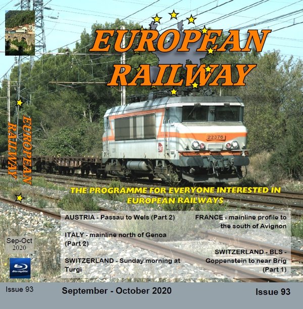 (HD Blu-Ray) European Railway: Issue 93 (September - October 2020)