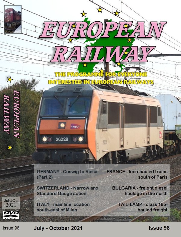 (Standard DVD) European Railway: Issue 98 - (July - October 2021)