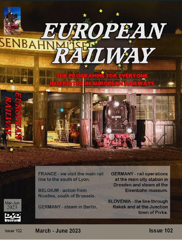 (Standard DVD) European Railway: Issue 102 (March - June 2023)